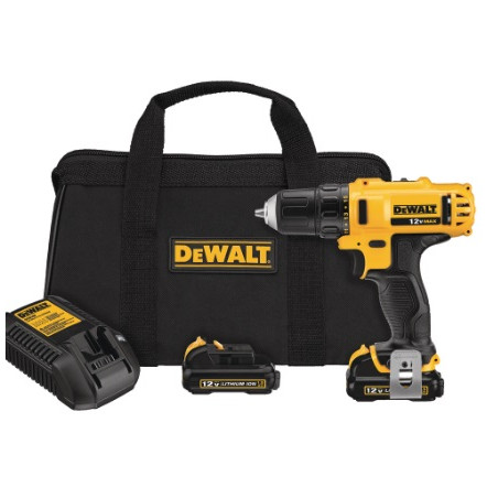 TALADRO ATORNILLADOR ION-LITIO DEWALT 12V