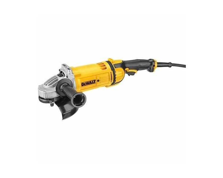 AMOLADORA DEWALT 7" ANTIVIBRACIÓN EXT.POLVO