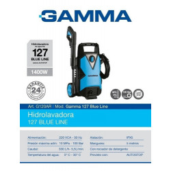 HIDROLAVADORA GAMMA 100 BAR 1400W AUTOSTOP