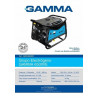 GENERADOR PORTÁTIL GAMMA GE3466AR 5500W-220V