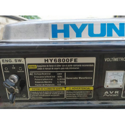 GENERADOR PORTÁTIL HYUNDAI 5500W-127V